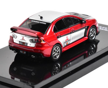Load image into Gallery viewer, Hobby Japan 1:64 Red Silver Evolution X EVO 10 Sports Model Diecast Metal Car
