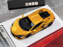 Load image into Gallery viewer, 1:64 Yellow Revuelto Racing Sports Model Diecast Resin Car New Collection

