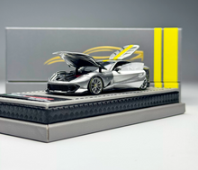 Load image into Gallery viewer, 1:64 GLAMCRAFT Gray 812C Sports Open Model Diecast Metal Car New Collection
