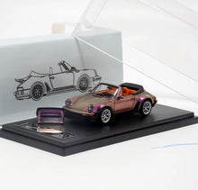 Load image into Gallery viewer, RM 1:64 Purple Singer 930 Turbo Study Convertible Model Diecast Metal Car New Collection
