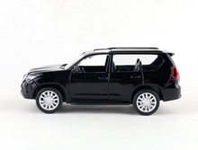 Load image into Gallery viewer, CCA 1:42 Black TOYOTA Land Cruiser Prado SUV Sports Model Toy Diecast Metal Car BN
