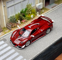 Load image into Gallery viewer, LCD 1:64 Red Carbon Huayra R Racing Sports Model Diecast Metal Car New Collection
