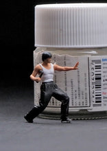 Load image into Gallery viewer, 1:64 Painted Figure Mini Model Miniature Resin Diorama Sand Bruce Lee Gongfu Toy New
