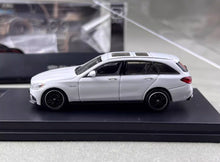 Load image into Gallery viewer, DCM 1:64 White C63S AMG S205 Wagon Touring Sports Model Diecast Metal Car
