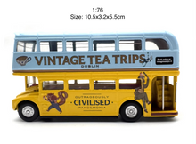 Load image into Gallery viewer, 1:76 AEC Travel City Tour Double Decker Bus Model Diecast Metal Car New Collection
