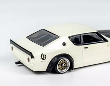 Load image into Gallery viewer, DM 1:64 White Skyline Kenmeri LB C110 Coupe Sport Model Diecast Metal Car New Collection
