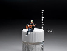 Load image into Gallery viewer, 1:64 Painted Figure Mini Model Miniature Resin Diorama Singer Artist Pop Star New Scene
