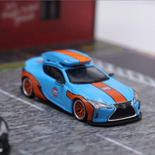 Load image into Gallery viewer, Master 1:64 JDM Gulf LC500 LB Widebody Sports Model Diecast Metal Car New
