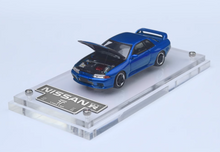 Load image into Gallery viewer, Timetop 1:64 Blue JDM Skyline GTR R32 Sports Model Diecast Metal Car New Collection
