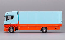 Load image into Gallery viewer, GCD 1:64 Blue Scania S730 Enclosed Double Deck Tow Truck Model Diecast Metal
