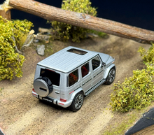 Load image into Gallery viewer, AR 1:64 2020 Silver G63 G Class SUV Sports Model Diecast Metal Car New Collection

