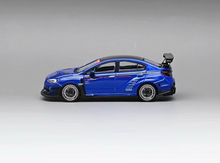 Load image into Gallery viewer, CM 1:64 Blue JDM STI WRX Varis Racing Sports Model Toy Diecast Metal Car BN
