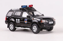 Load image into Gallery viewer, GCD 1:64 Black Police PALADIN Off Road SUV Sports Model Diecast Metal Car New
