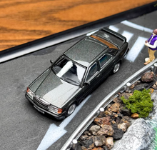 Load image into Gallery viewer, Tarmac 1:64 Black 190e Sedan Sports Model Diecast Metal Car New Collection

