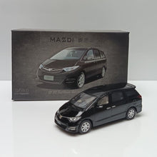 Load image into Gallery viewer, Masdi 1:64 Black 2006 Estima Previa GSR50 Van MPV Model Diecast Metal Car New Collection
