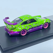 Load image into Gallery viewer, MC 1:64 Green RWB 964 Widebody Sports Model Diecast Metal Car New Collection
