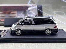 Load image into Gallery viewer, Mortal 1:64 Silver Previa Mini Van MPV Sports Model Diecast Metal Car New Collection
