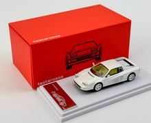 Load image into Gallery viewer, XF 1:64 White Testarossa F110 Racing Sports Diecast Model Metal Car New Collection
