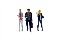 Load image into Gallery viewer, 1:64 Painted Figure Model Miniature Resin Diorama Sand Bussiness Man Lady Toy New
