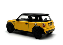 Load image into Gallery viewer, 1:76 Yellow New Mini Copper Sports Model Diecast Metal Car New Collection
