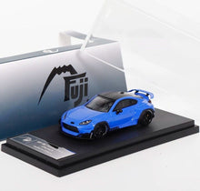 Load image into Gallery viewer, Fuji 1:64 Blue JDM GR86 Rocket Bunny Coupe Sports Model Diecast Metal Car New Collection
