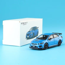 Load image into Gallery viewer, JKM 1:64 Blue WRX STI S207 Impraza Sports Model Diecast Metal Car New
