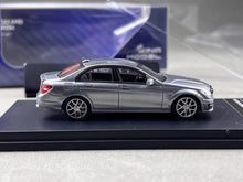Load image into Gallery viewer, King 1:64 Gray C63 AMG W204 Sedan Sports Model Diecast Metal Car New Collection
