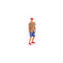 Load image into Gallery viewer, 1:64 Painted Figure Mini Model Miniature Resin Diorama Sand Car Cleaning Scene New
