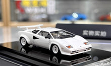Load image into Gallery viewer, Deepmaker 1:64 White Countach LP5000s Sports Model Diecast Resin Car New Collection
