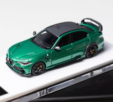 Load image into Gallery viewer, MH 1:64 Green Giulia GTAm Racing Sports Model Diecast Resin Car New Collection
