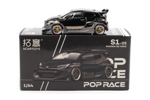 Load image into Gallery viewer, XCARTOYS 1:64 Plating Black Yaris GR Pandem Sports Model Diecast Metal Car New
