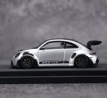 Load image into Gallery viewer, PSC 1:64 Silver RWB Beetle RS Sports Model Diecast Metal Car New Collection

