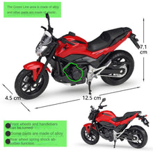 Load image into Gallery viewer, WELLY 1:18 2018 NC705S Racing Sports Model Diecast Metal Motorcycle
