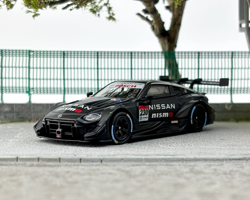 MINIGT 1:64 Black Z Nismo GT500 #230 2021 Sport Model Diecast Metal Car New Collection