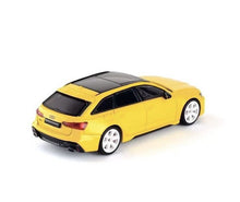 Load image into Gallery viewer, Masdi 1:64 Yellow RS6 Touring Wagon Sports Model Diecast Metal Car New Collection
