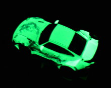Load image into Gallery viewer, SW 1:64 Luminous White 911 RWB 993 Dragon Big Spoiler Model Diecast Metal Car
