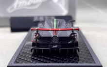 Load image into Gallery viewer, LCD 1:64 Black Carbon Imola Gold Rims Sports Model Diecast Metal Car New Collection
