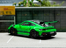 Load image into Gallery viewer, LMLF 1:64 Green 911 992 GT3 RS Racing Sports Model Diecast Metal Car New Collection
