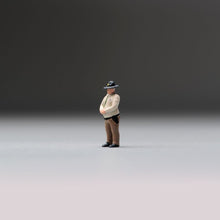 Load image into Gallery viewer, 1:64 Painted Unpainted Figure Model Miniature Resin Diorama Fat Sheriff Man Sand New
