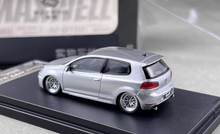 Load image into Gallery viewer, Maxwell 1:64 Silver VW Golf GTI MK6 VIP BBS Sports Model Diecast Metal Car New Collection
