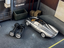 Load image into Gallery viewer, CM 1:64 Gray HEC Huayra Codalunga Racing Sports Model Diecast Metal Car New Collection

