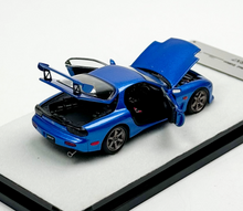 Load image into Gallery viewer, PGM 1:64 Blue JDM RX7 FD 3S Racing Sports Model Diecast Metal Car New Collection
