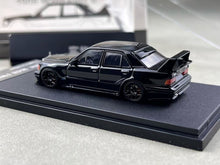 Load image into Gallery viewer, HKM 1:64 Black 190E W201 2.5-16 Evo II Sedan Sport Model Diecast Metal Car New Collection
