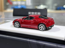 Load image into Gallery viewer, 1:64 CL Red Romeo 4C Coupe Sports Model Diecast Resin Car New Collection
