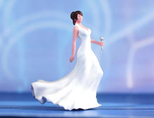 Load image into Gallery viewer, 1:24 Painted Figure Mini Model Miniature Resin Diorama Sand Artist Singer Lady
