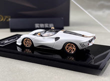 Load image into Gallery viewer, Mirage 1:64 White P72 Racing Sports Model Diecast Metal Car New Collection
