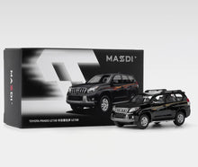 Load image into Gallery viewer, Masdi 1:64 Black LC150 Land Cruiser Prado Sports Model Diecast Metal Car New Collection
