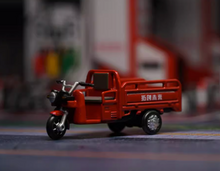 Load image into Gallery viewer, XCARTOYS 1:64 Red Delivery Tricycle Bike Model Toy Metal NIP
