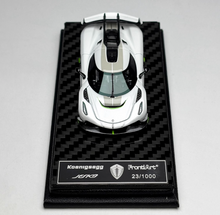Load image into Gallery viewer, FA 1:64 White Jesko Super Racing Sports Model Diecast Resin Car New
