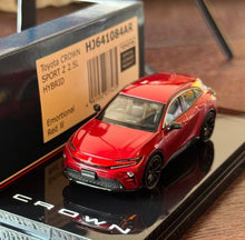 Load image into Gallery viewer, HJ64 1:64 Red Crown 2.5L Hybrid Sports Model Diecast Metal Car New Collection
